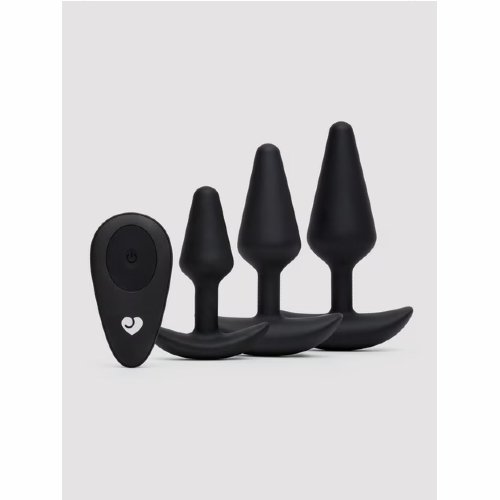 Lovehoney Triple Base Remote Control Rechargeable Anal Training Kit (3pc)