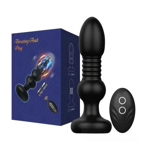 Thrusting Remote Control Anal Plug Sex Toy In Pakistan