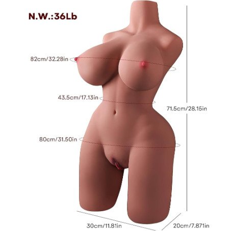 36LB Lifelike Sex Doll