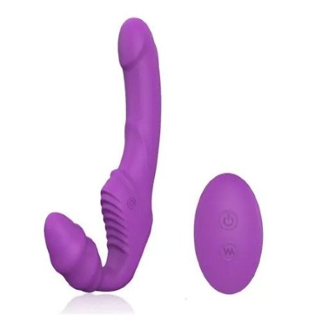 Strapless Strap On G Spot Dildo Vibrator In Pakistan
